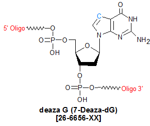 picture of deaza dG (7 deaza dG)